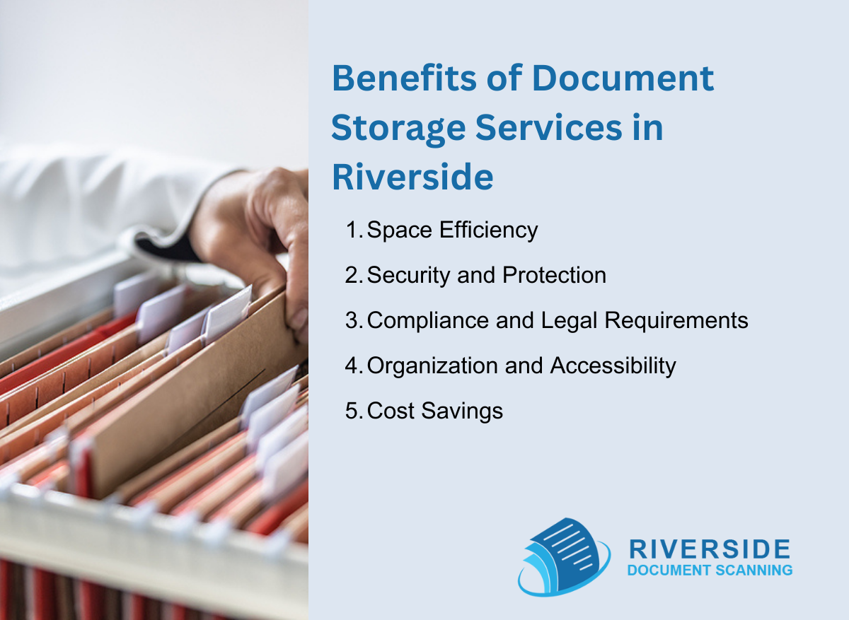 Benefits of Document Storage Services in Riverside